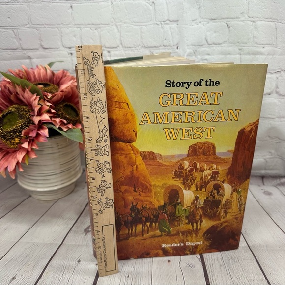 vintage 1987 reader's digest Story of the Great American West hardback Book - Picture 2 of 10